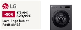 Lave-linge hublot F84B15MBS LG