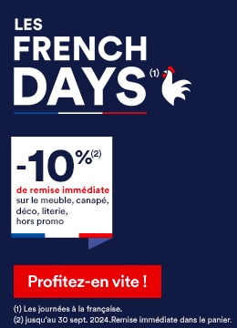 -10% de remise immédiate hors promo 