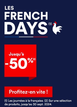 French days : jusqu'à -50%