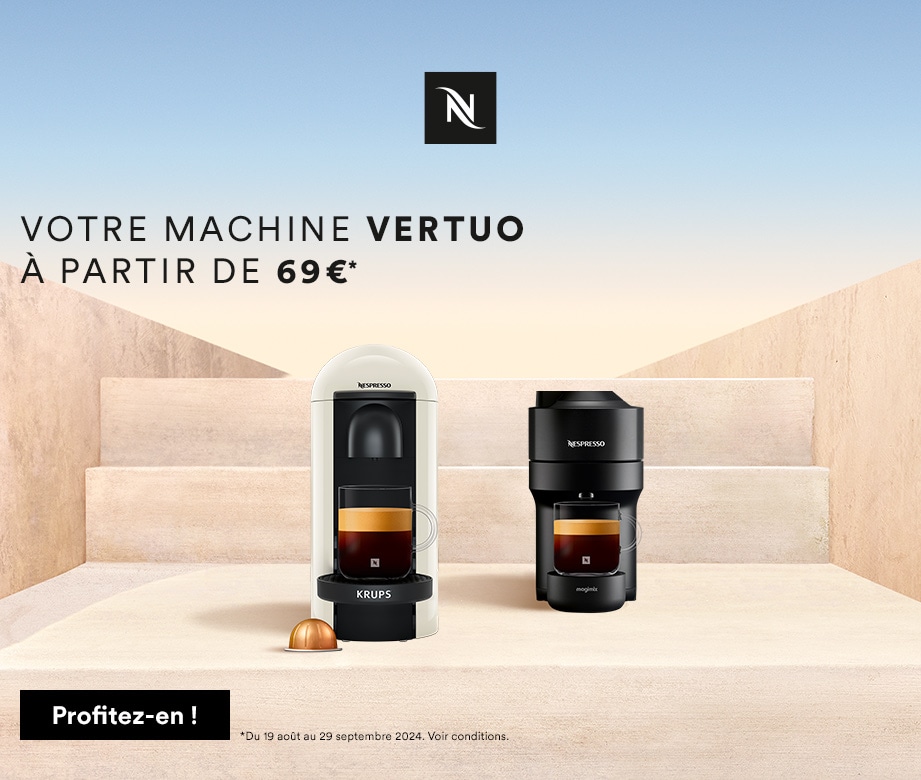 NESPRESSO : Votre machine VERTUO à partir de 69€*