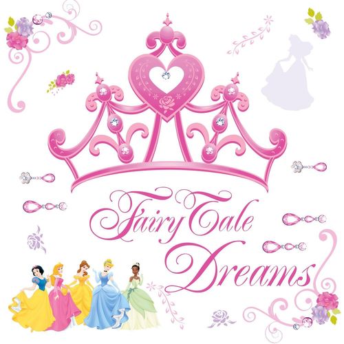 Stickers Diadème De Princesse Disney