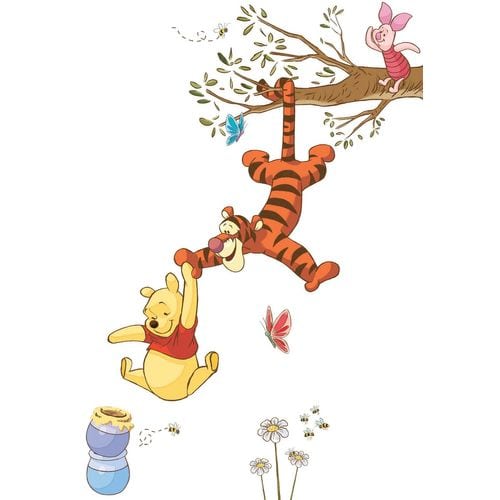 Stickers Géant Arbres Magique Winnie L'ourson Disney 106x104cm