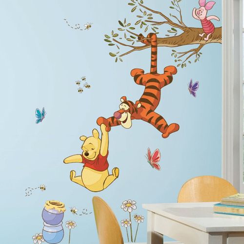 Stickers Géant Arbres Magique Winnie L'ourson Disney 106x104cm