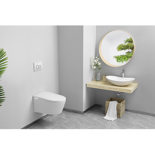 Wc Japonais Suspendu Blanc Crystal Plus