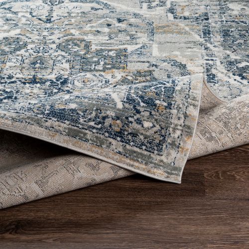 Tapis Vintage Oriental Gris/bleu/beige 200x275