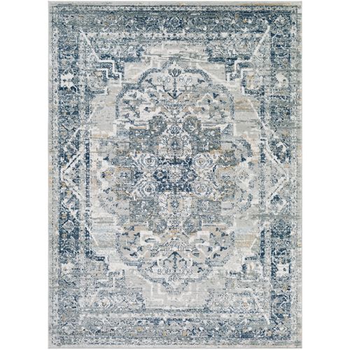 Tapis Vintage Oriental Gris/bleu/beige 200x275