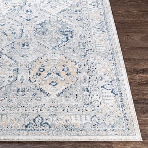 Tapis Vintage Oriental Gris/bleu/brun 160x220