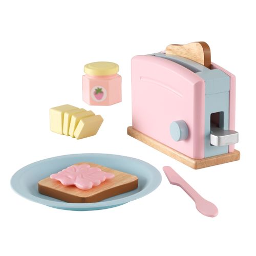 Ensemble Grille-pain Avec 8 Accessoires Pour Enfants - Couleurs Pastels