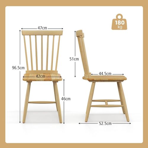 Chaises Salle à Manger En Bois, Chaise Cuisine Lot De 2, Chaise Scandinave Pour Salon(jaune)