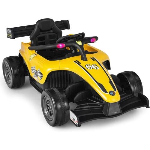 Voiture Électrique 12 V Pour Enfants - F1 Racing- 2 À 5 Km/h- Télécommande, Musique, Lumières