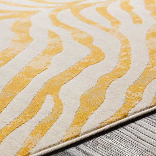 Tapis Zébré Bohème Jaune/beige 160x220