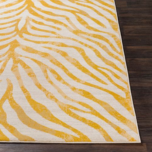 Tapis Zébré Bohème Jaune/beige 160x220