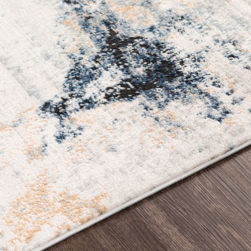 Tapis Abstrait Moderne Bleu/gris 160x220