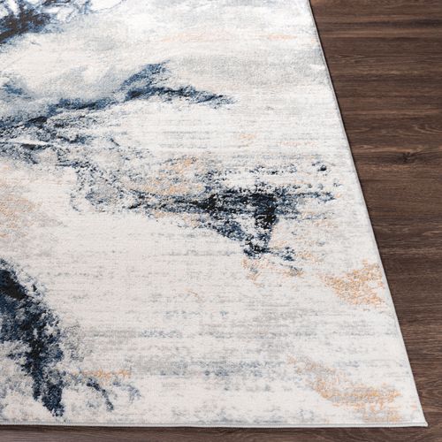 Tapis Abstrait Moderne Bleu/gris 160x220