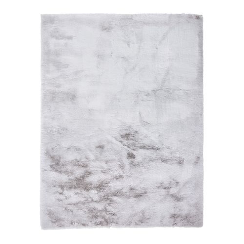 Tapis fausse fourrure JACOB Gris