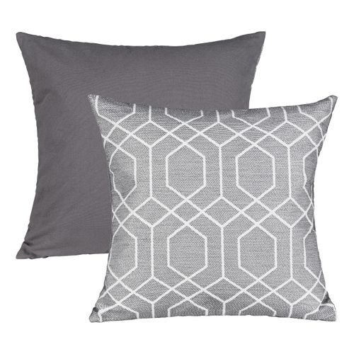 Coussin 40x40 cm ANITRA Gris