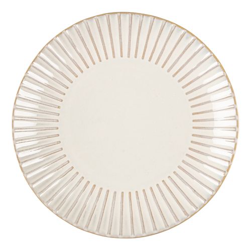 Assiette à dessert Ø19,4 cm AMBRE Beige