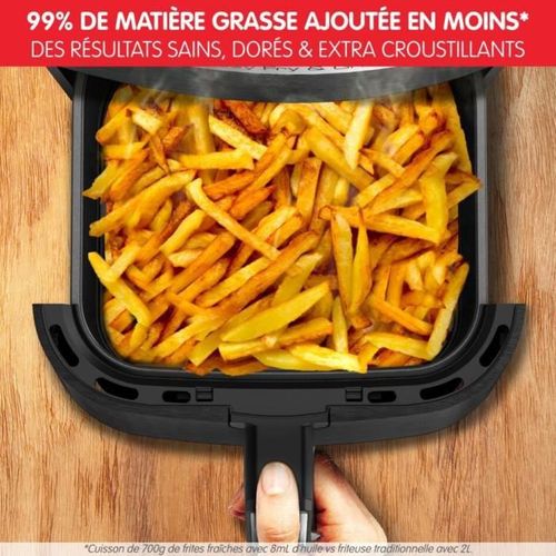 Friteuse A Air + Grill, 4,2 L, 8 Programmes Auto - Ez505810 Easy Fry et Grill Digit 2-en-1