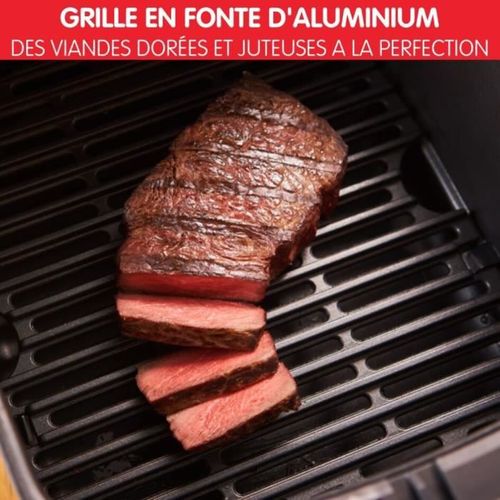 Friteuse A Air + Grill, 4,2 L, 8 Programmes Auto - Ez505810 Easy Fry et Grill Digit 2-en-1