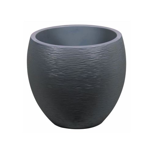 Eda Pot Rond Graphit Ø50 cm - Contenance 46l - Gris Anthracite