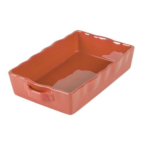 Plat à Four Rectangle Gusto 33x23 Cm Terracotta