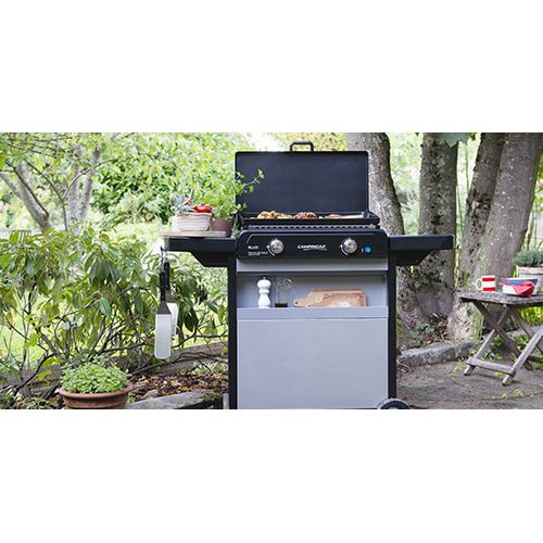 Plancha à Gaz Sur Chariot Campingaz Blue Flame Exld