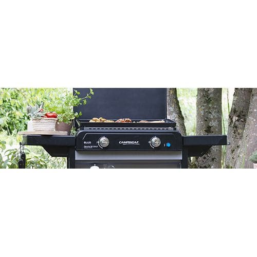 Plancha à Gaz Sur Chariot Campingaz Blue Flame Exld