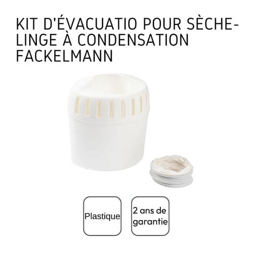 Kit D'évacuation  F05400 Pour Seche Linge