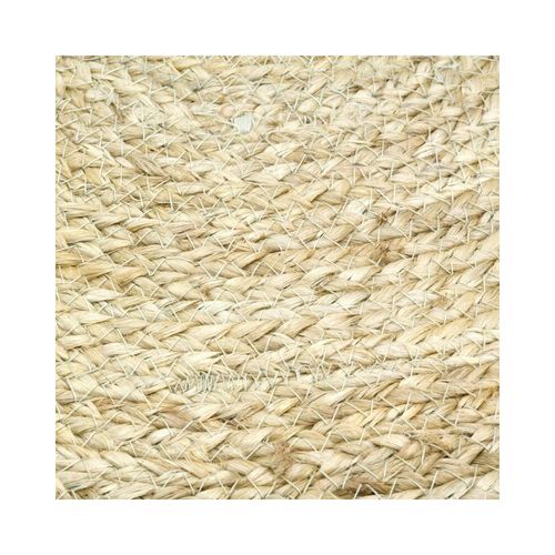 Tapis Rond En Jute Naturel Tressé Ø 120 Cm