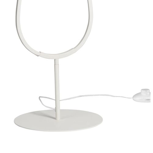 Lampadaire LED H. 132 cm INFINI blanc