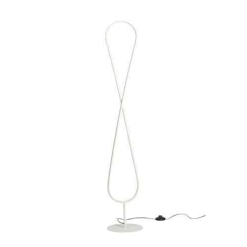 Lampadaire LED H. 132 cm INFINI blanc