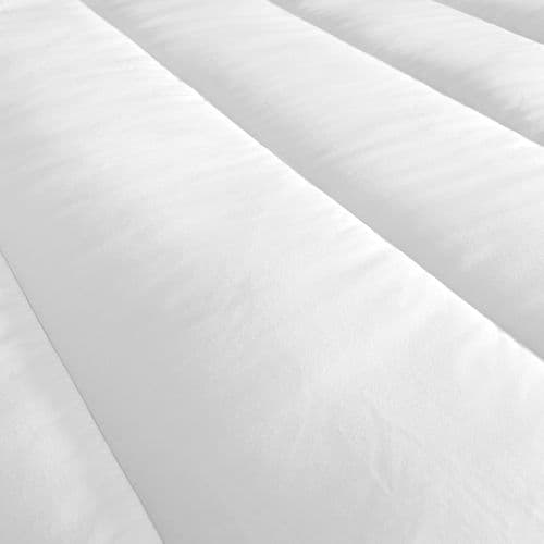 Couette Enveloppe Bio Confort - Tempérée 140 X 200 Cm Blanc