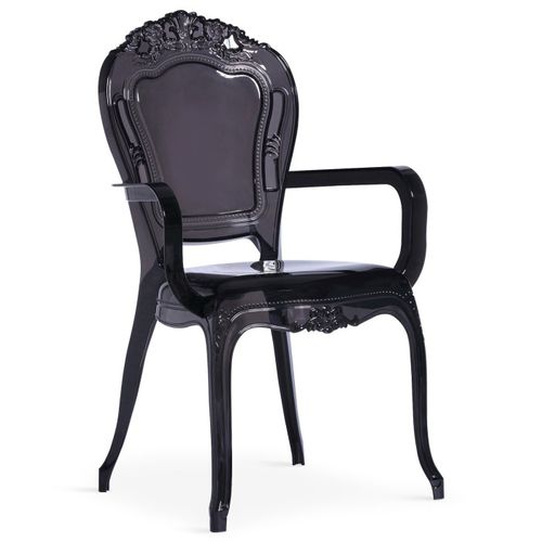 Lot De 2 Chaises Royales "heighness" 108cm Noir