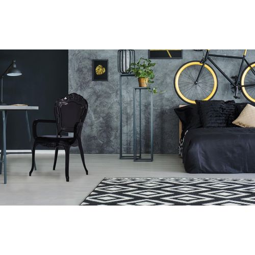 Lot De 2 Chaises Royales "heighness" 108cm Noir