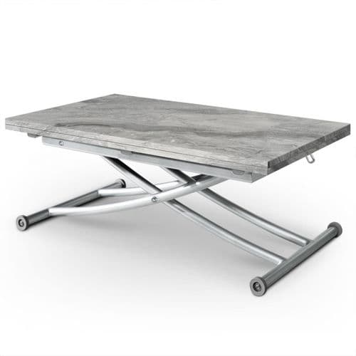 Table Basse Rectangulaire "higher" 114cm Gris