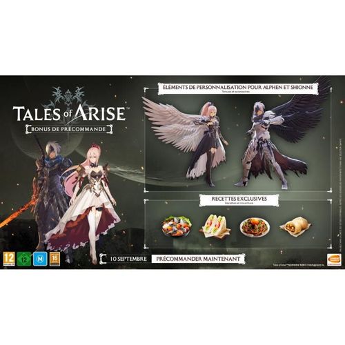 Tales Of Arise Jeu Xbox One Et Xbox Series X