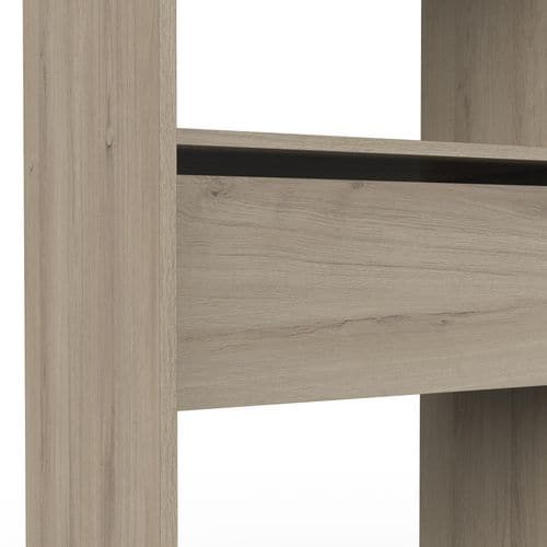 Armoire dressing extensible MOKA imitation chêne kronberg