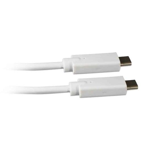 Câble Usb-c Mâle/usb-c Mâle 2.0 1 M - Blanc