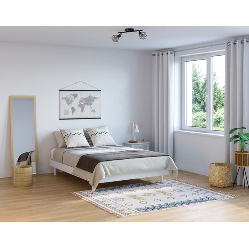 Sommier en kit 140x190 cm EBAC DECOKIT blanc