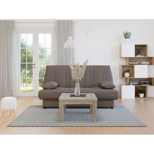 Banquette lit clic clac DUNLOPILLO MELI 28 KG 130 cm sans housse