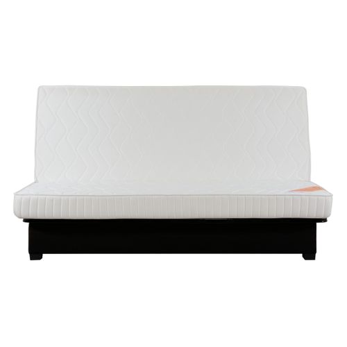 Banquette lit clic clac DUNLOPILLO MELI 28 KG 130 cm sans housse