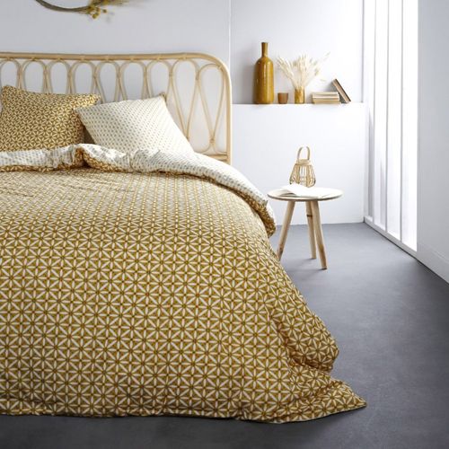 Housse De Couette 220x240 Sunshine Kume + 2 Taies 100% Coton 57 Fils