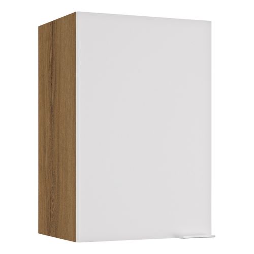 Haut 40 cm 1 porte EDEN chêne - blanc