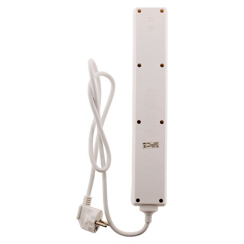 Bloc 6 Prises 16a 2p+t Avec Interrupteur Blanc - Zenitech