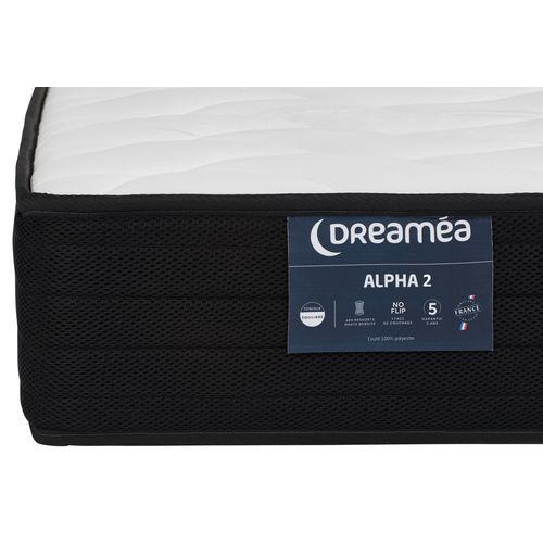 Matelas ressorts 140x190 cm DREAMEA ALPHA 2