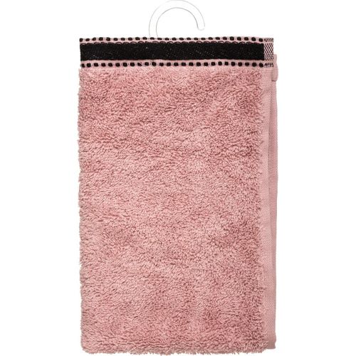 Serviette De Toilette En Coton Rose Tissu Éponge 30 X 50 Cm