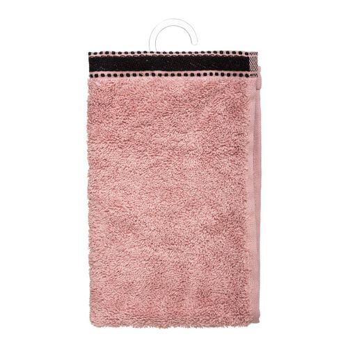 Serviette De Toilette En Coton Rose Tissu Éponge 30 X 50 Cm