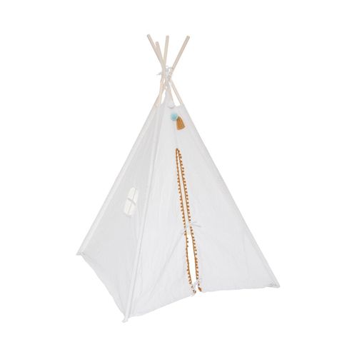 Tipi Enfant Toile Beige Lin H 160 Cm