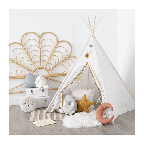 Tipi Enfant Toile Beige Lin H 160 Cm