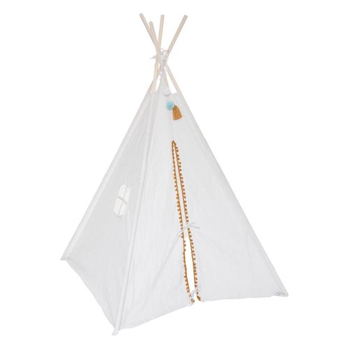 Tipi Enfant Toile Beige Lin H 160 Cm